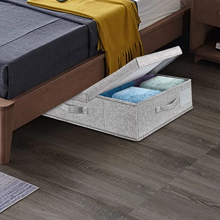 Wholesale Customizable Popular Under-Bed Storage Boxes Kids Clothes Storage Seasonal Under bed Storage