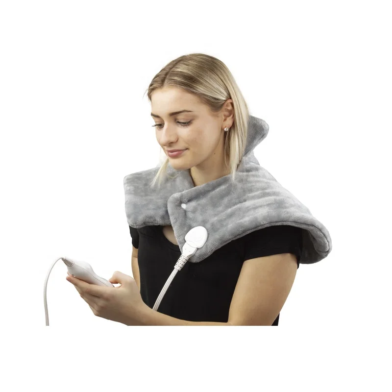 Wholesale Extra Large Weighted Heated Microwavable Neck Heating Shoulder Wrap Pad Massage for Pain Relief Microwave Heating Pad