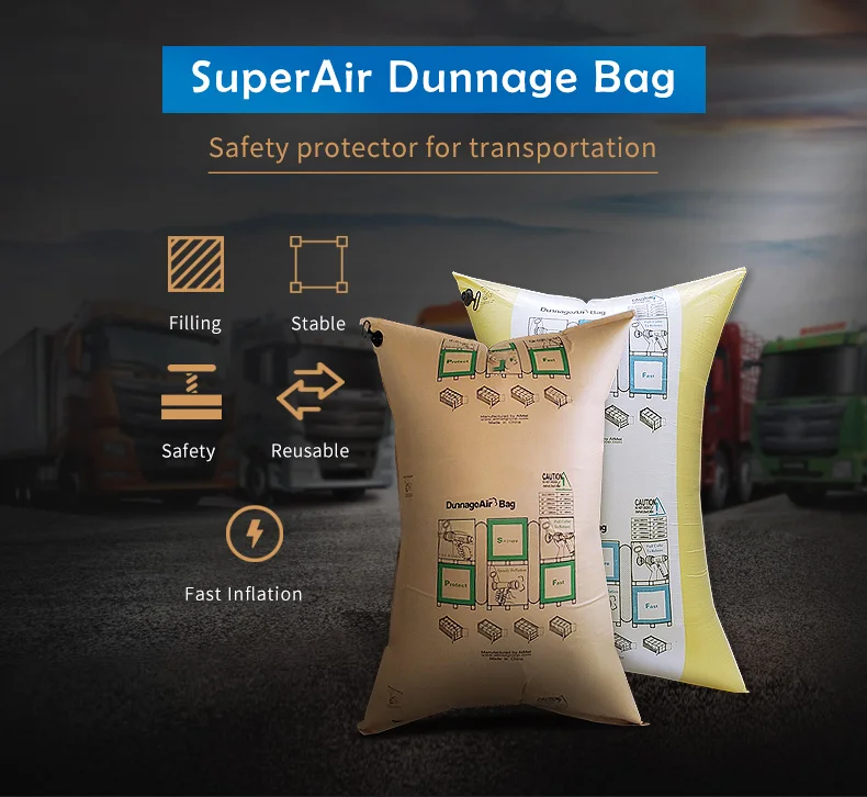 
Avoid Transport Cargo Damage Inflatable Valve Dunnage Air Bag 