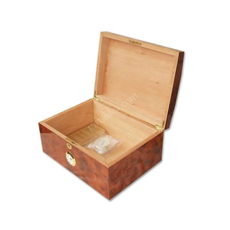 Высококачественная роскошная мужская Подарочная наклейка на дерево с опухолью блестящая краска кедр большой емкости многослойная коробка для сигар хьюмидор