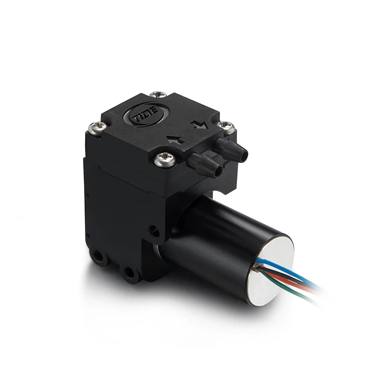 High Efficiency Micro Diaphragm Silent Brushless Motor 12dc Air Pump Oil Free Electric Vacuum Pump Micro Gas Pump