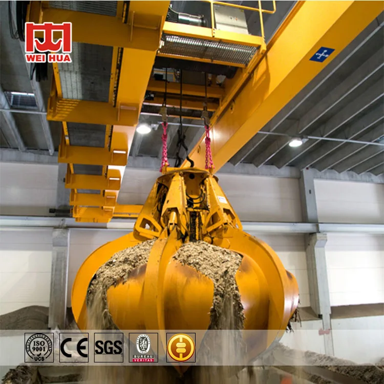 Weihua кран высокая производительность 3Ton двухбалочный мостовой Грейферный кран-мостовой кран