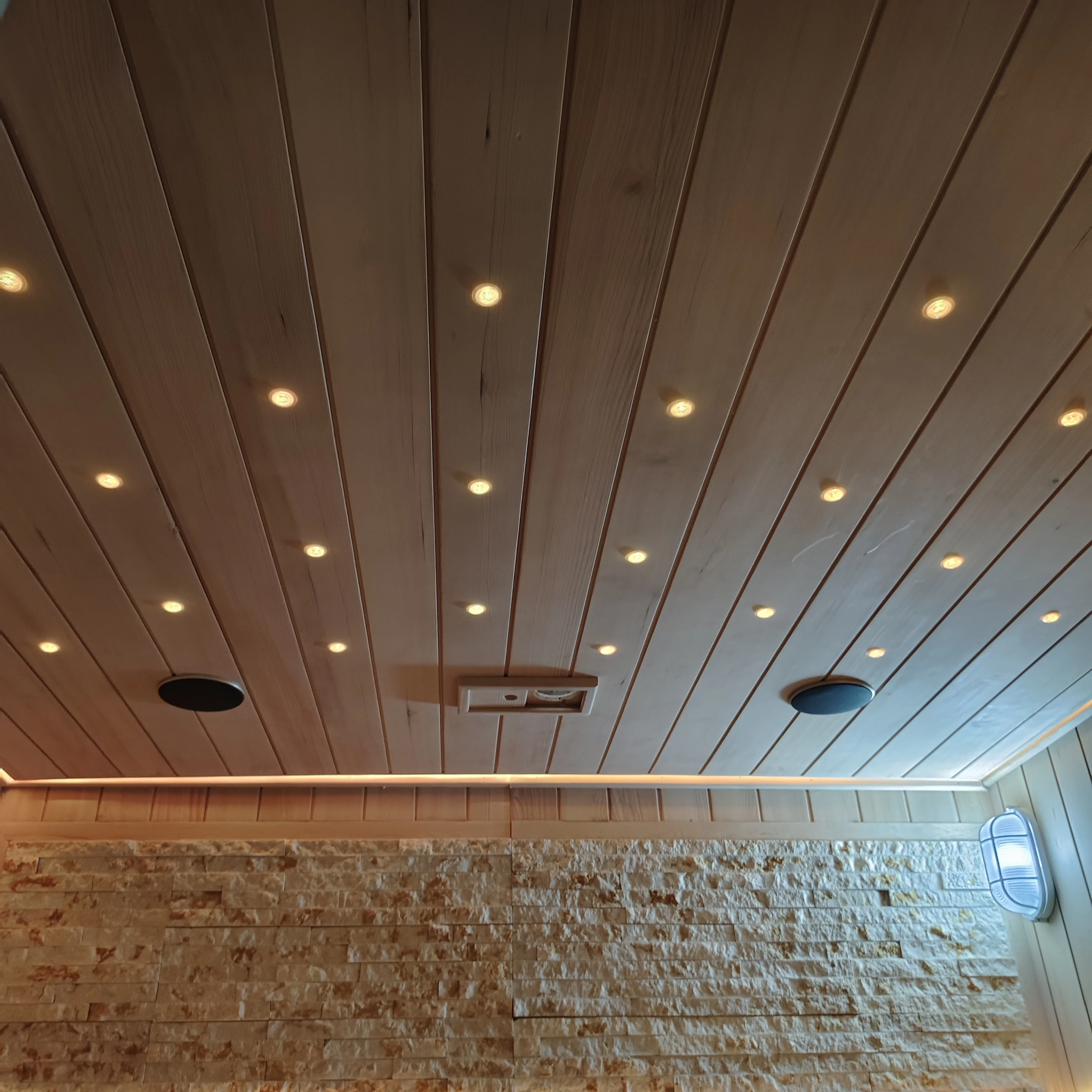 luxury bathroom harvia enclosure modern dry commercial red cedar finnish sauna 6 persons