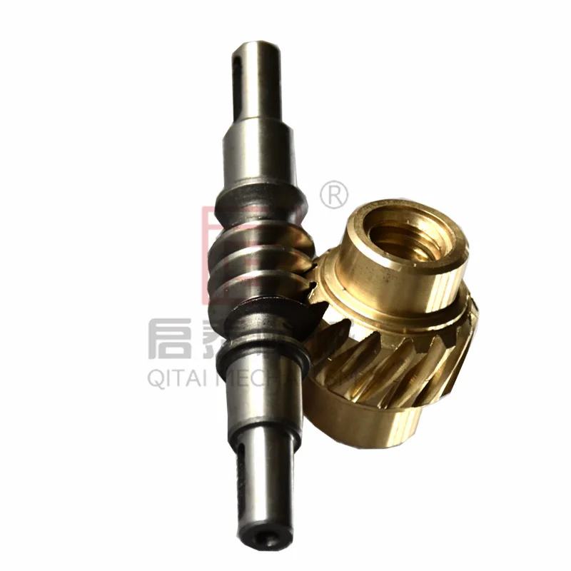 Worm Gear Worm Custom High Quality Steel Machining Globoid Worm Gear