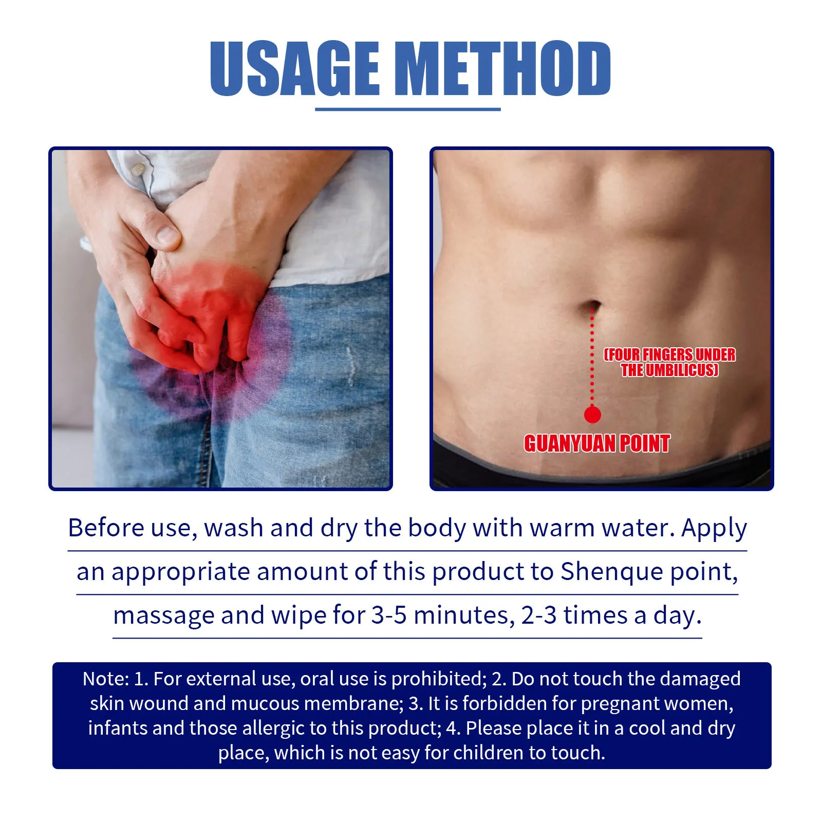 Prostate Cream Man Kidney Body Care Health Male Private Massage Cream