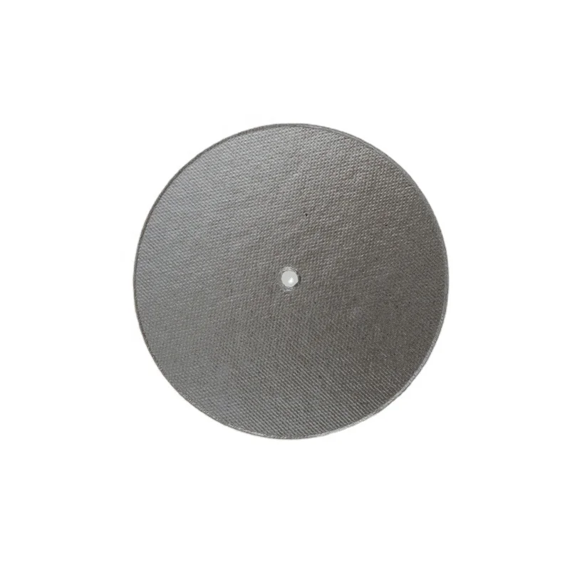 Wear-resistant and fire-resistant mica sheet High temperature resistant round mica sheet can be customized in various shapes