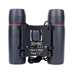 30x60 Mini HD Fishing Fold Binocular Telescope