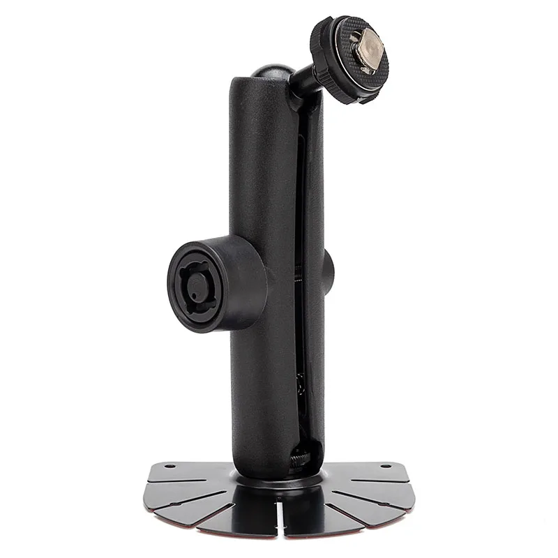 Professional trail dvr holder adhesive car dash cam mount stand adjustable rotating bracket for cctv camera