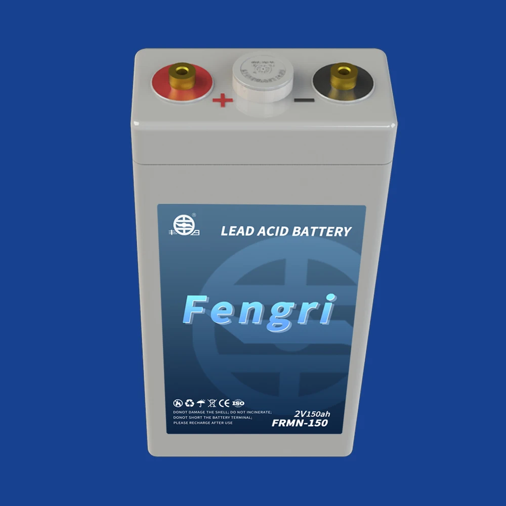 Плоская свинцово-кислотная батарея Fengri 2V150Ah AGM используется для производства электроэнергии и хранения энергии