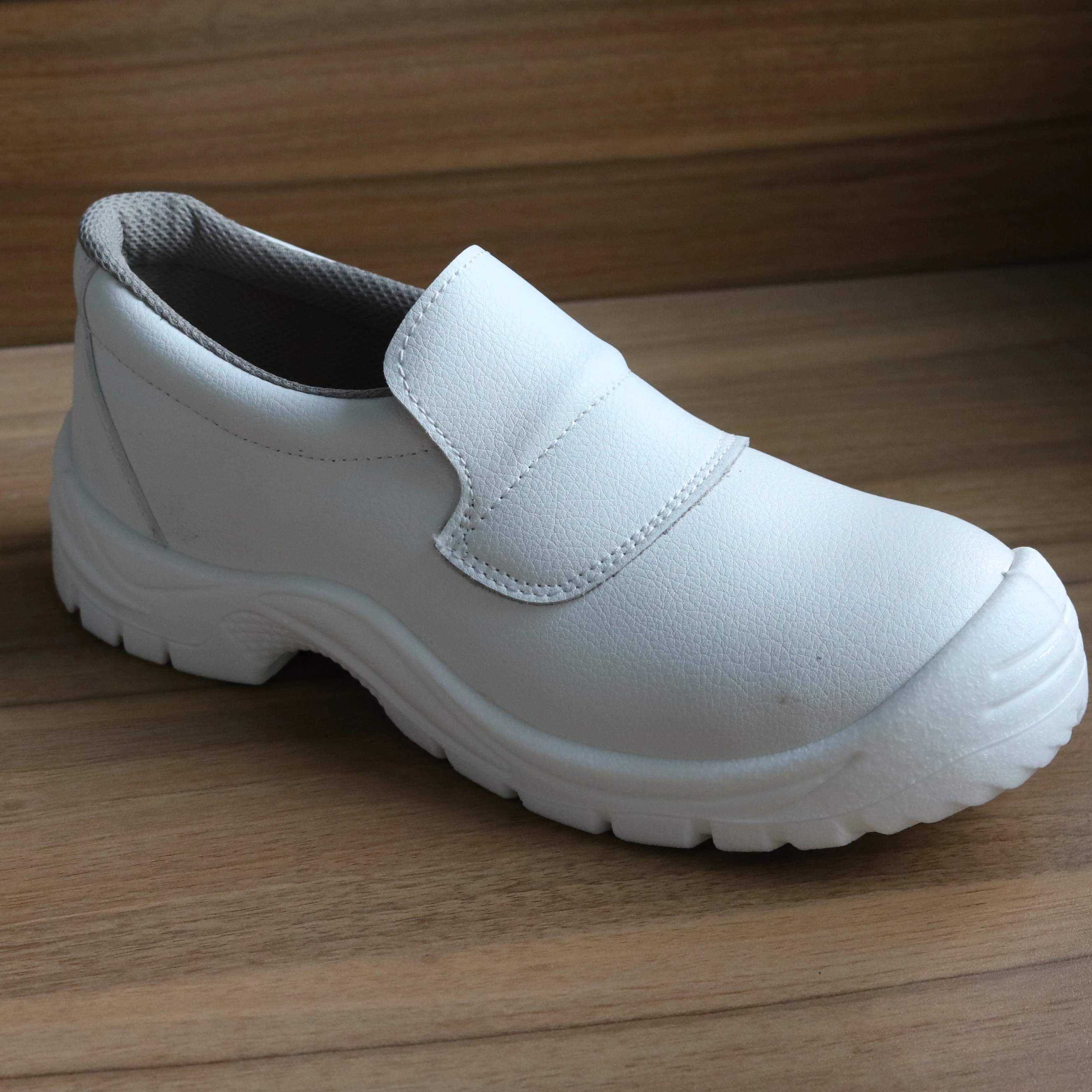 High Quality CE Standard White Food Industry Chef Kitchen ESD Children Safety Shoes