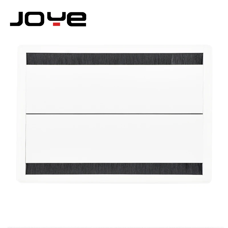 Furniture hardware conference system office desk double open brush wire management cable grommet