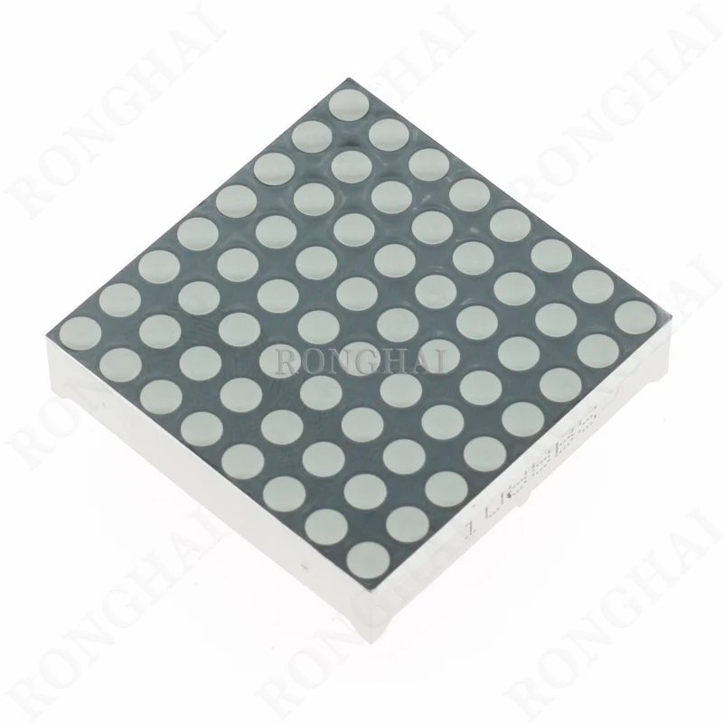 16pin 3mm 8x8 32x32mm Highlight Red Common Anode LED Dot Matrix Digital Tube Display Dot Matrix LED Display Module 1088BS