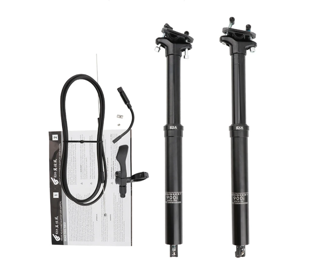 Гидравлический Подседельный штырь EXA из алюминиевого сплава с линейным контролем 30,9/31,6 мм для горного велосипеда