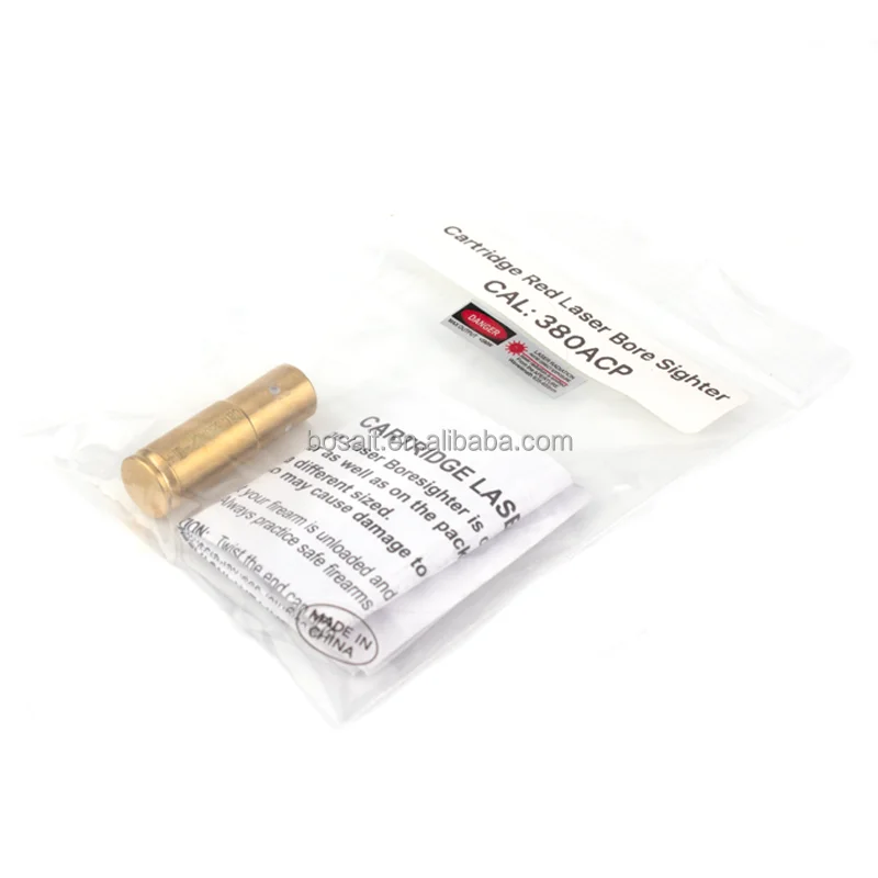 380ACP Laser Bore Sight  .380 ACP Cartridge BoreSighter 380ACP Laser Collimator
