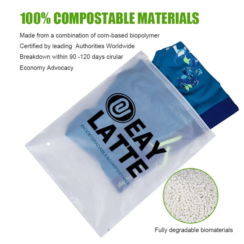 hot selling custom print logo compostable biodegradable recycled cardboard packaging clothes