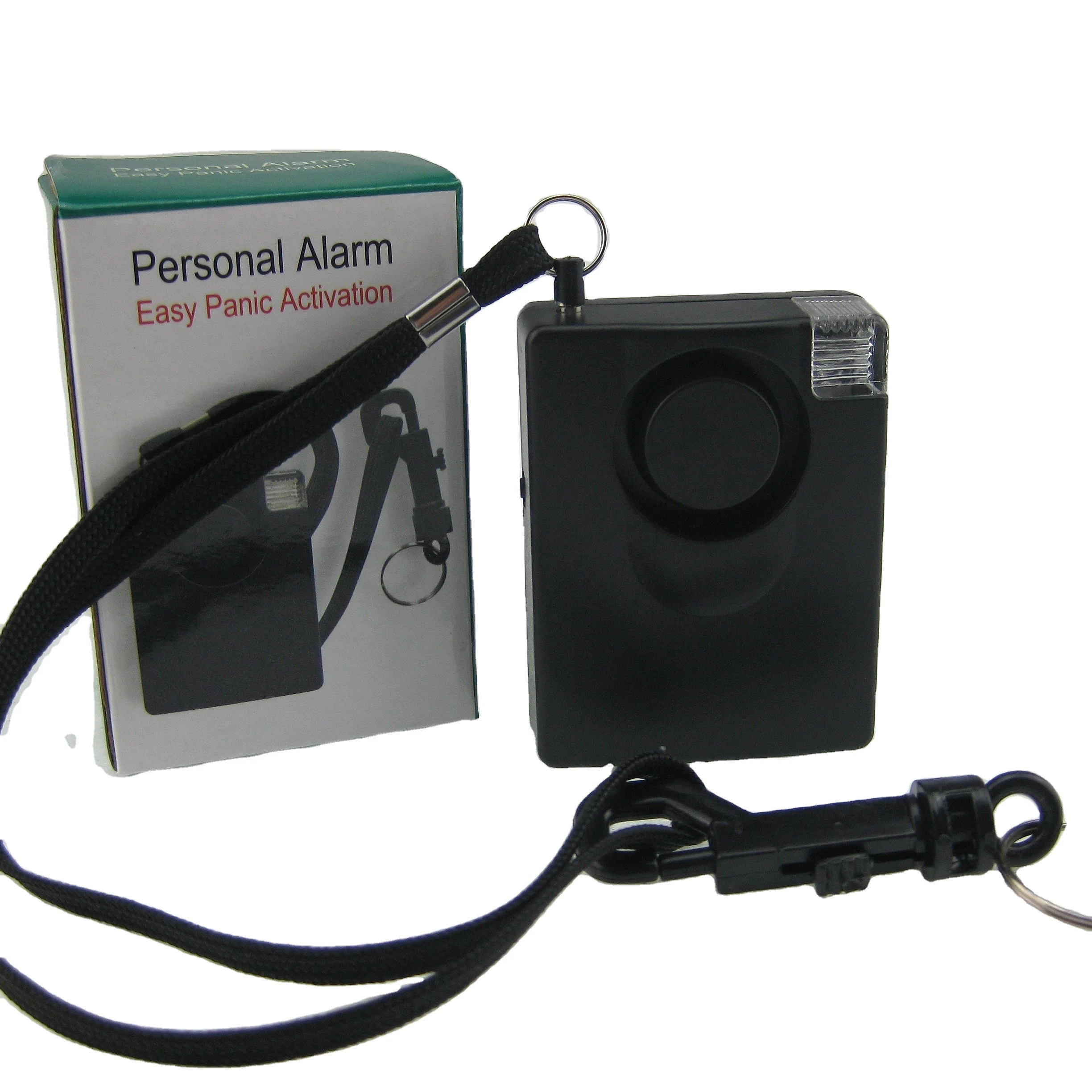 Wholesale Portable Emergency Personal Security Alarms Anti Rape Self Defense Keychain Personal Attack Alarm with Flashlight