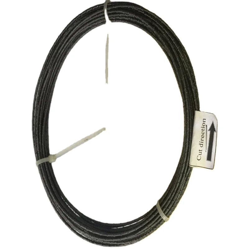 Length 7000 mm diameter 1.5 mm  wire saw blade for multi wire saw machine