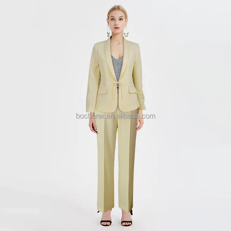Wholesale Manufacturer Suits Set for Women  Office New Fashion Two Piece Pants Set