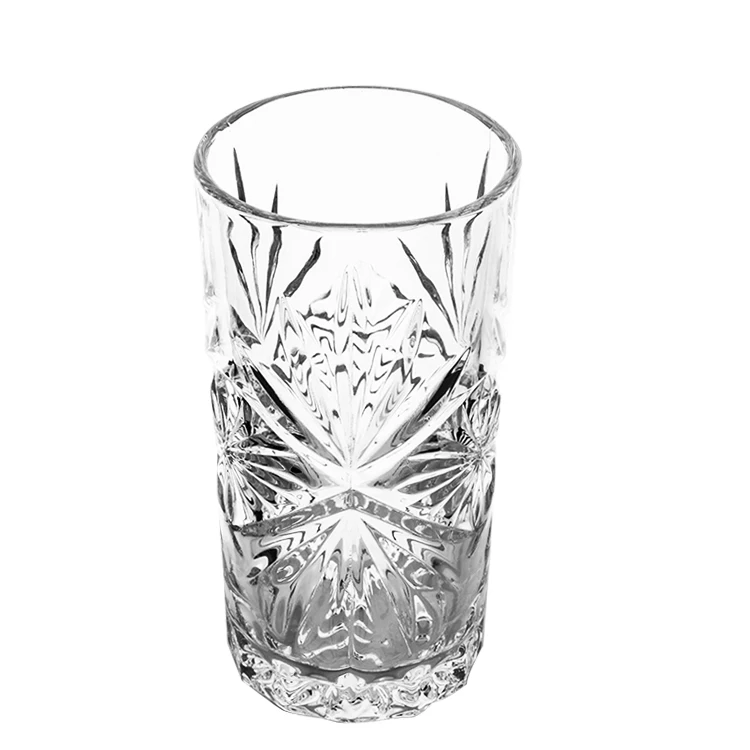ABO EU CE stemless wine glasses High ball glass 10oz water glasses wine clear cup crystal water cup