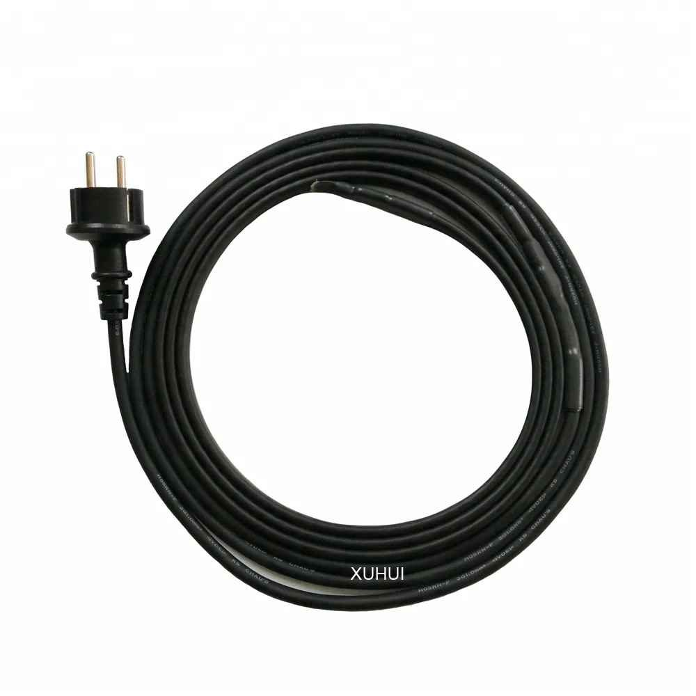 freeze-protection self-regulating heating cable in pipe
