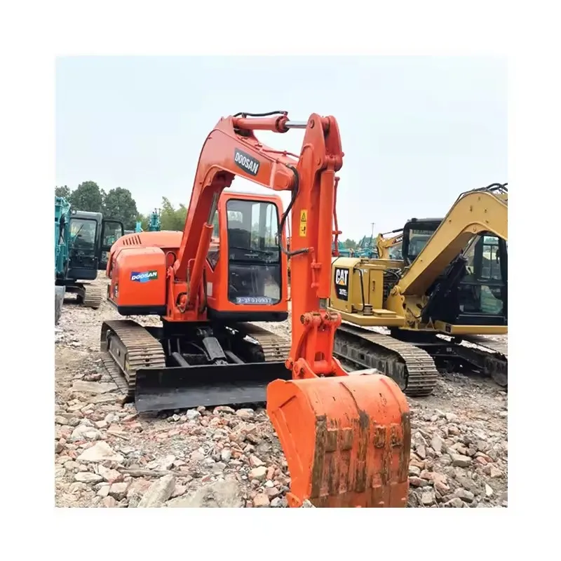 Лидер продаж 90% новый doosan dx75 7 5 экскаватор dx75-9c б/у экскаваторы для на продажу