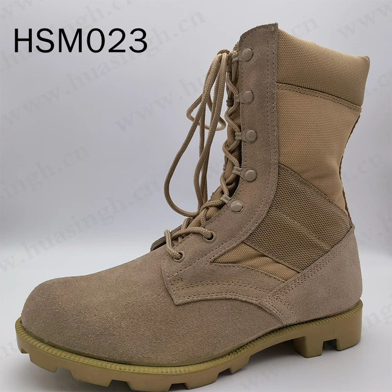 ZH,suede sandy tan ALTAMA jungle panama sole MIL Spec style desert boots for hot weather ops HSM023