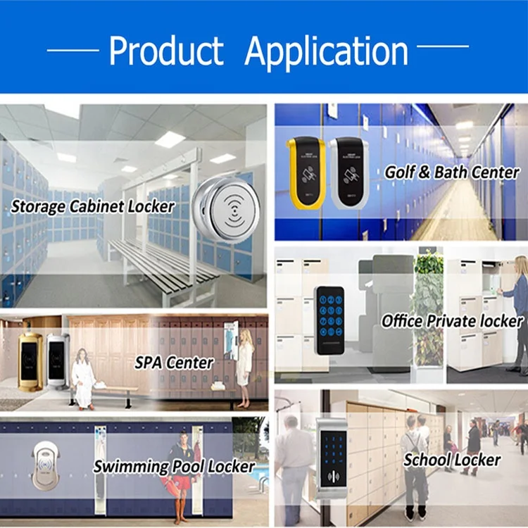 Умный дверной замок Keysecu, электрический цифровой Бесконтактный RFID-карта, замок для сауны