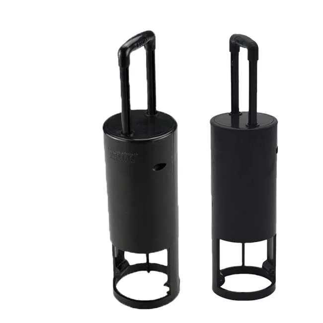 Black sustianable pest control trap mole catcher mole rodent trap