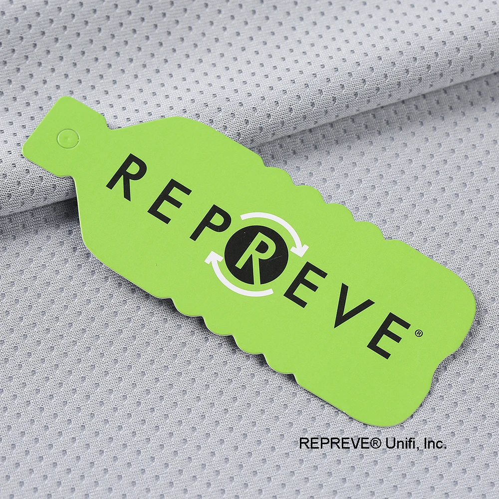 wholesale solid color recycled 100%  polyester sport mesh fabric for activewear