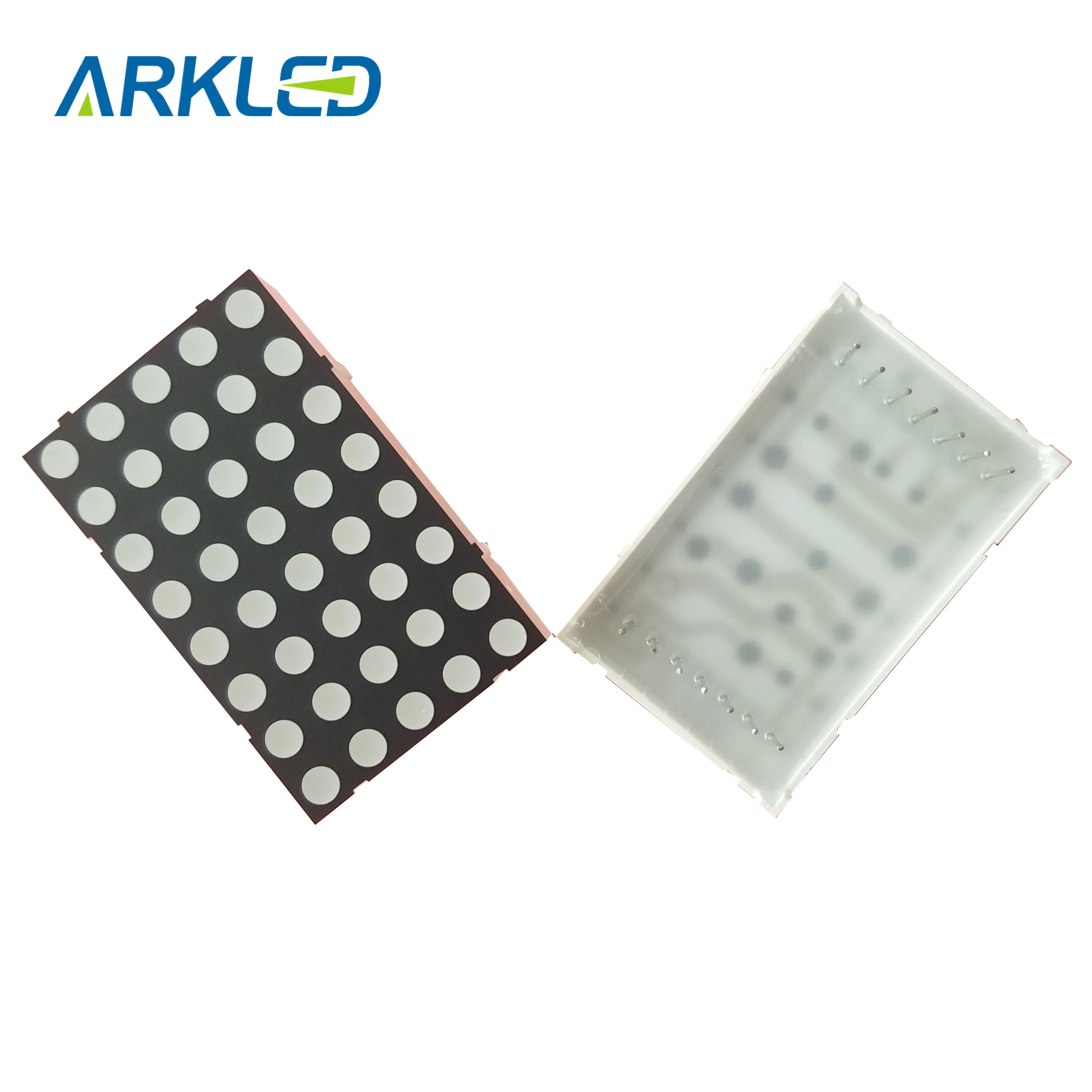 1.2 Inch Yellow Green 5*8 Dot Matrix Display