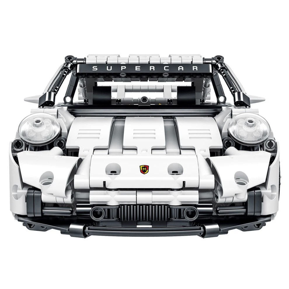 New Arrival MORK 023024-3 1:14 GT Racing Car Building Blocks Model Toys Compatible With All Major Brand Toy For Kids