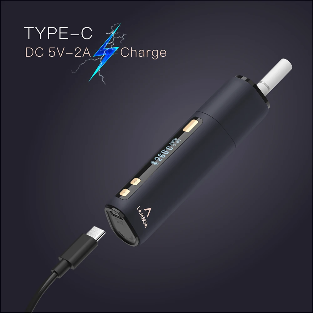 Новый продукт OLED LAMBDA CC, устройство для нагрева табака, не обжигает табачные палочки