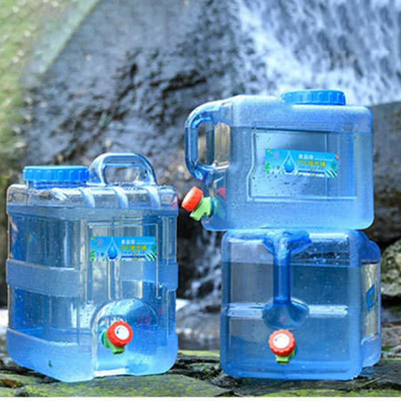 Aji Square Food 20L Off Road Buy Drink Ice Lid Pail Bucket Plastic Camping Water Tank