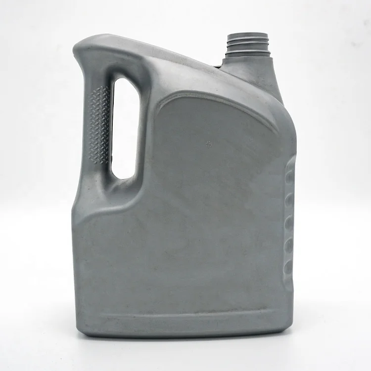 
4L black plastic Oil bottle Lubricating oil drum for car and machine packing with Oil 