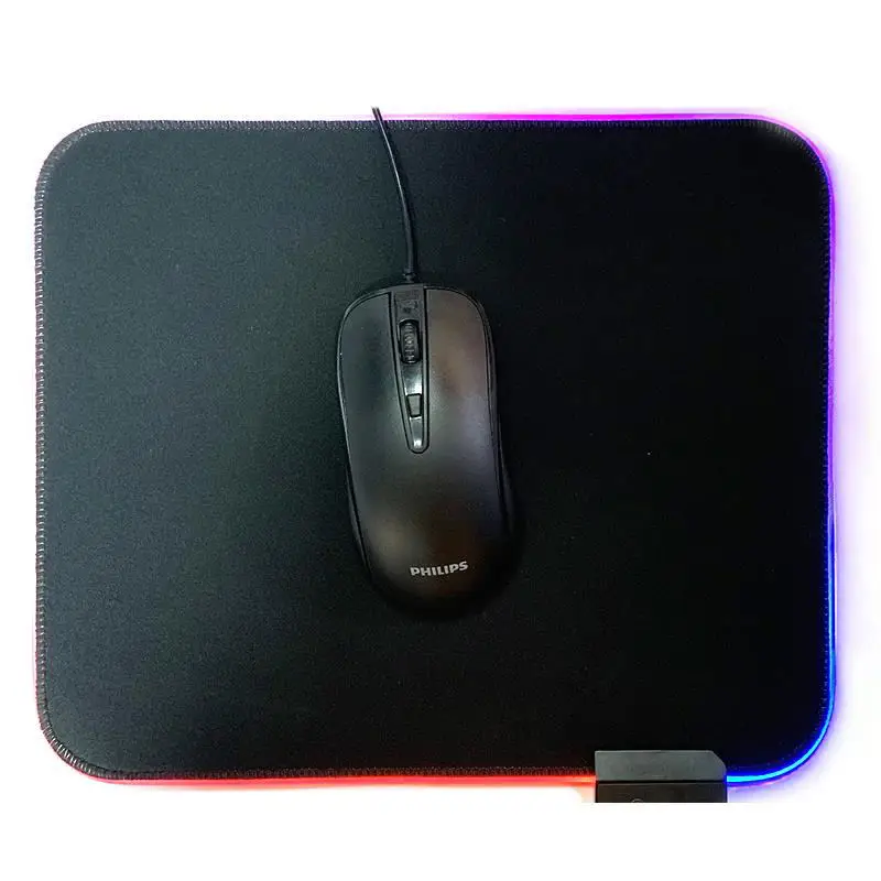 fabric manufacturer blank led anime cute cartoon keyboard computer rubber custom sublimation gaming mat mouse pads