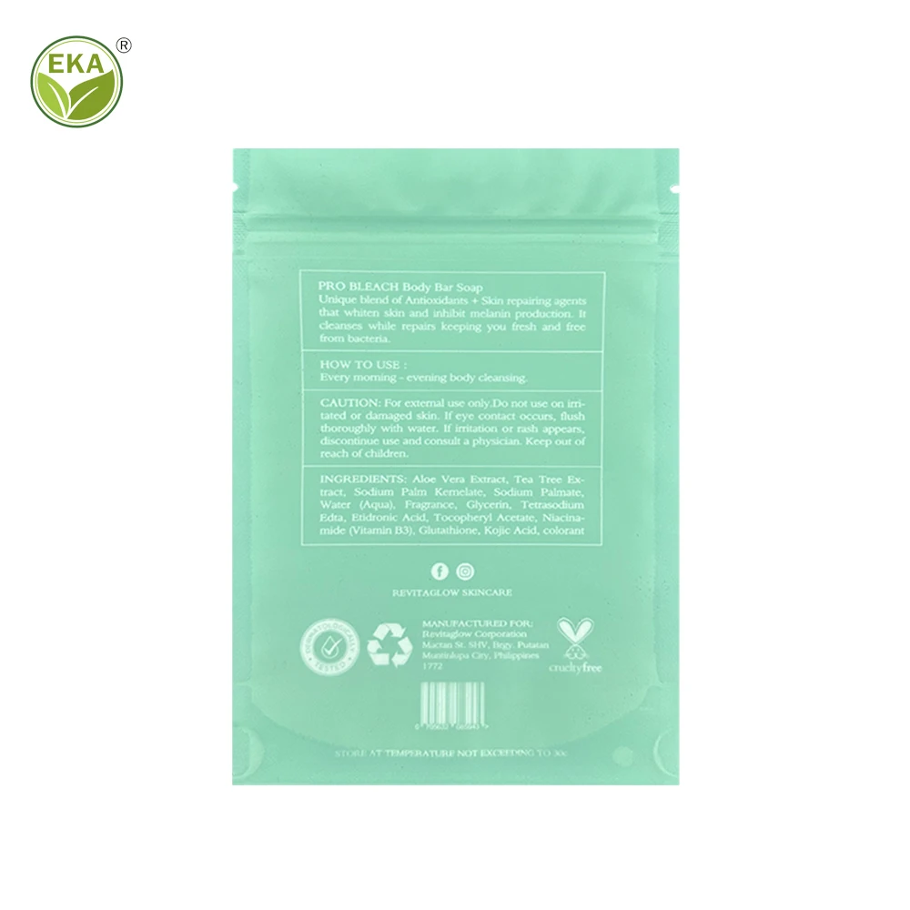 Custom Brand Bathing Bag Bath Soak Ziplock Packaging Bags Stand Up Pouch Bath Salt Packaging