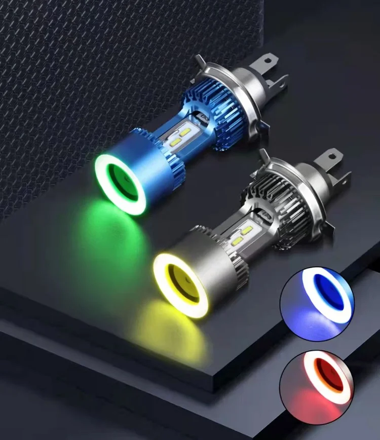 Hot sale H4 Super Bright Daytime Running Light DRL F8  M8 motoled LED headlight lamp