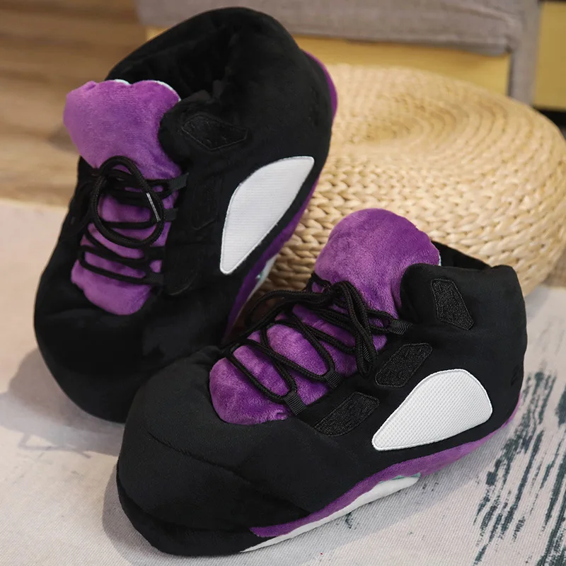 Popular Winter House Slippers Plush Indoor Adult One size fits all Warm sneaker Slippers