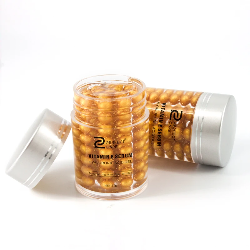 Perfectlink 60ML Whitening Moisturizer Anti Aging Active Collagen Acido Hialuronico Face Serum Protein 24k Gold Skin Care