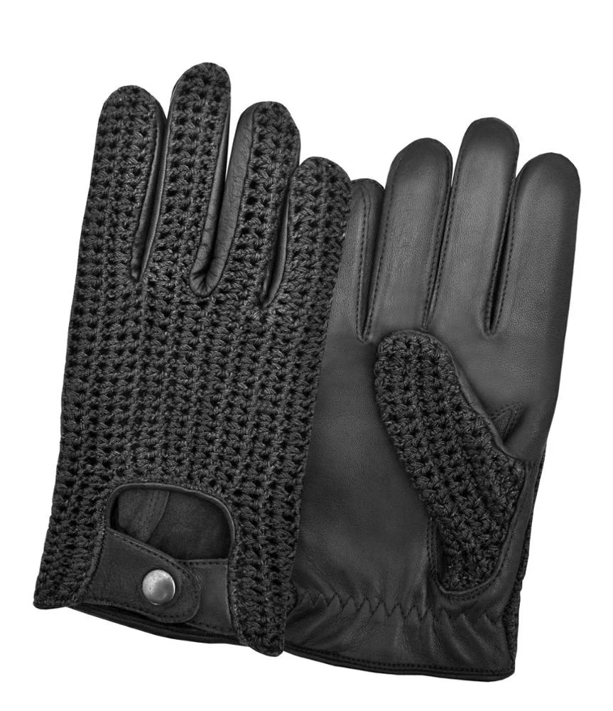  Best Soft Sheep Nappa Leather Mens Driving Dress Gloves Chauffeur Retro