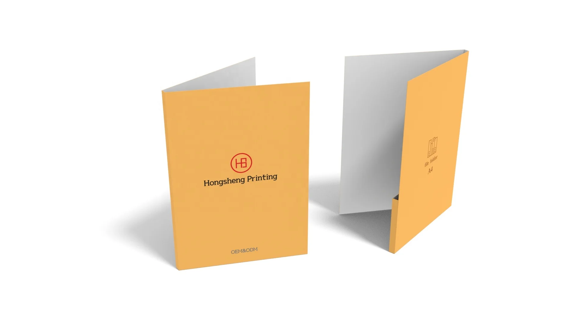 5'x7' Flat glossy finish paper folded menu cards with inside printing