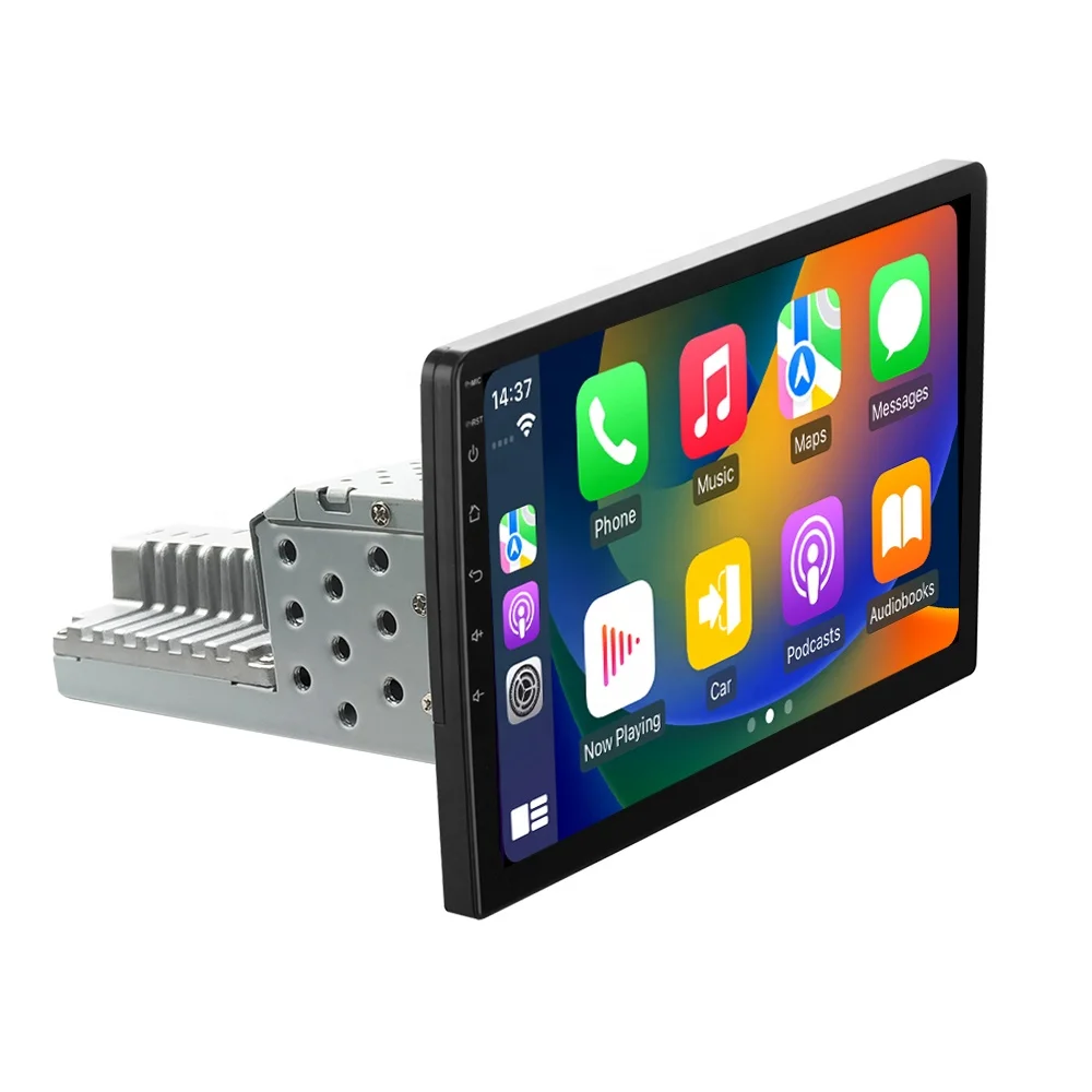 Universal 10.1 Android 13 4-64GB Touch Screen 4-Core 1 Din Car Stereo Radio Wireless Carplay GPS WiFi BT