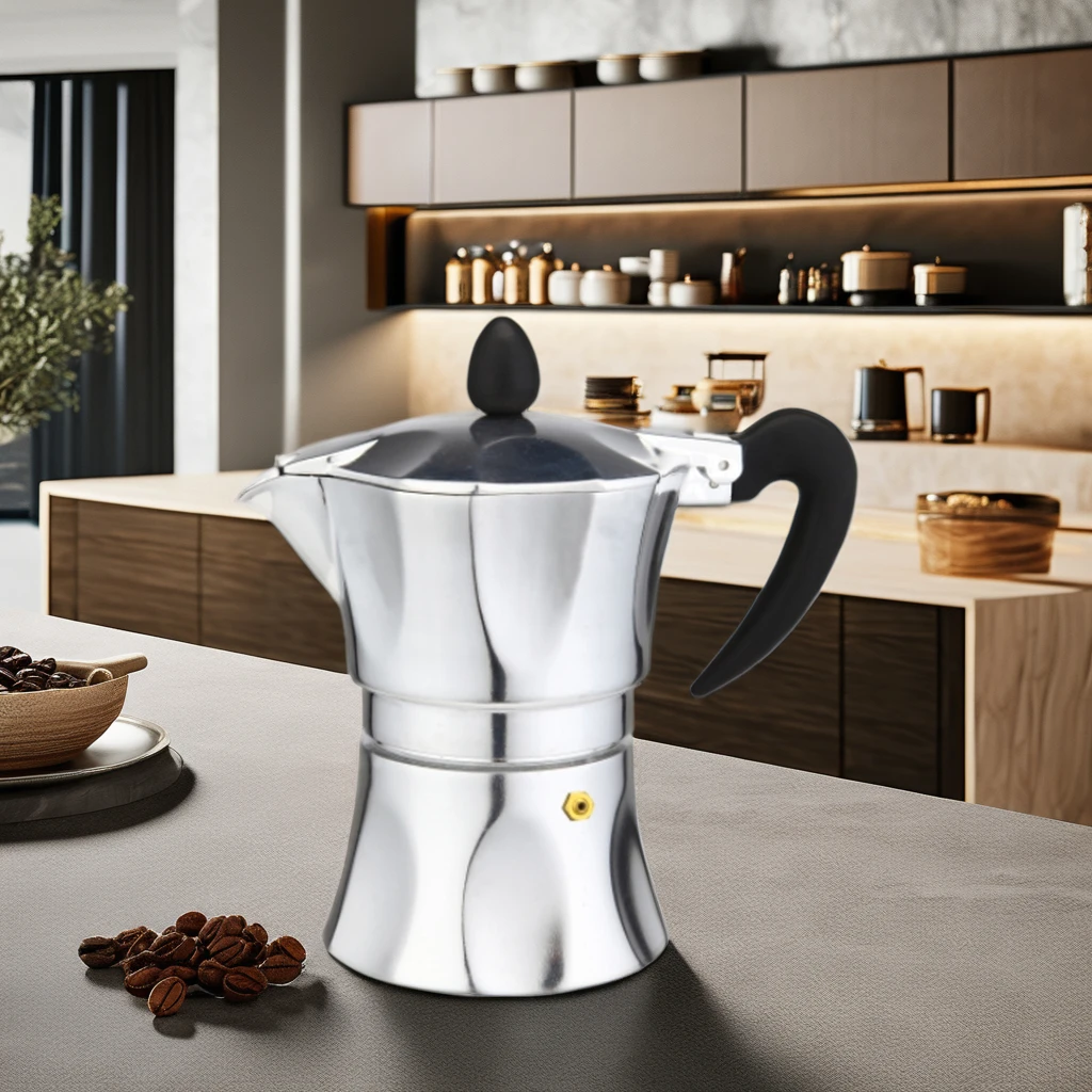Moka Pot Espresso Aluminum Moka Pot 1 3 6 Cups Moka Coffee Pot