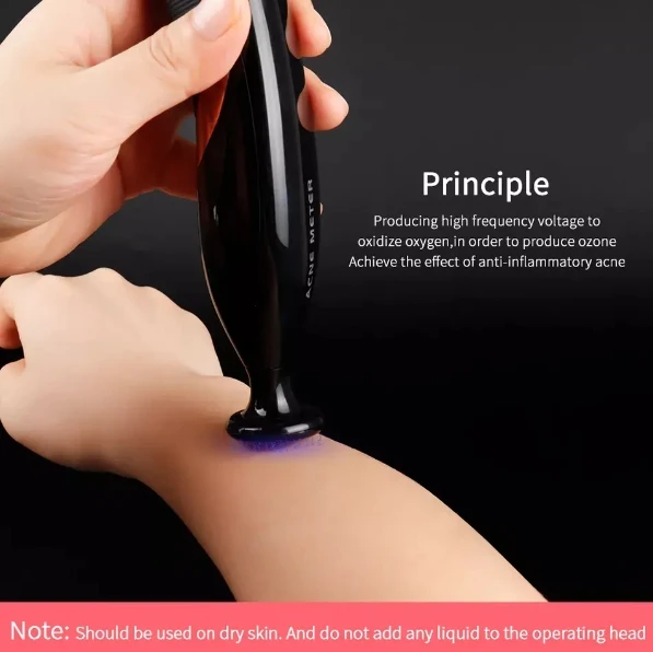 Most Popular Salon Spa Home Use Ozone Facial Machine Wand Acne Scar Removal Acne Treatment Plasma Pen Professional