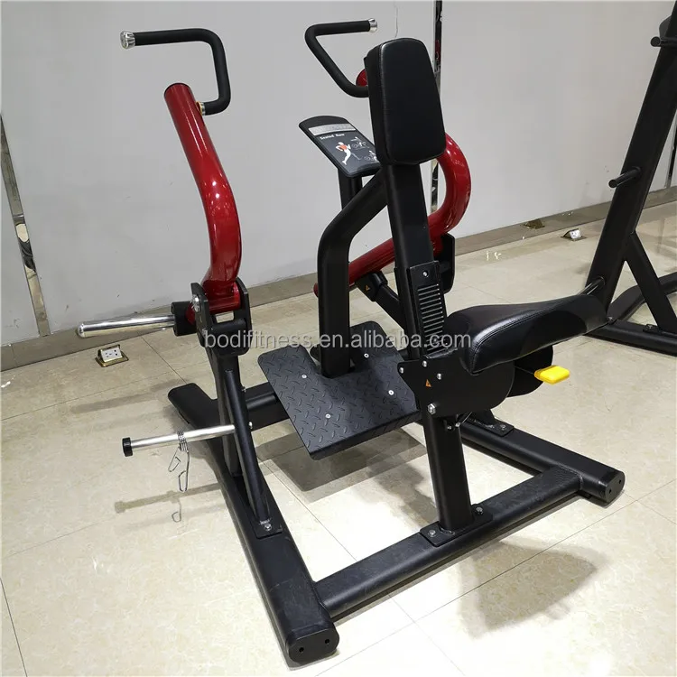 Body Building Low Row Gym Equipment Back Excise Machine Seated Low Row/rowing Machine