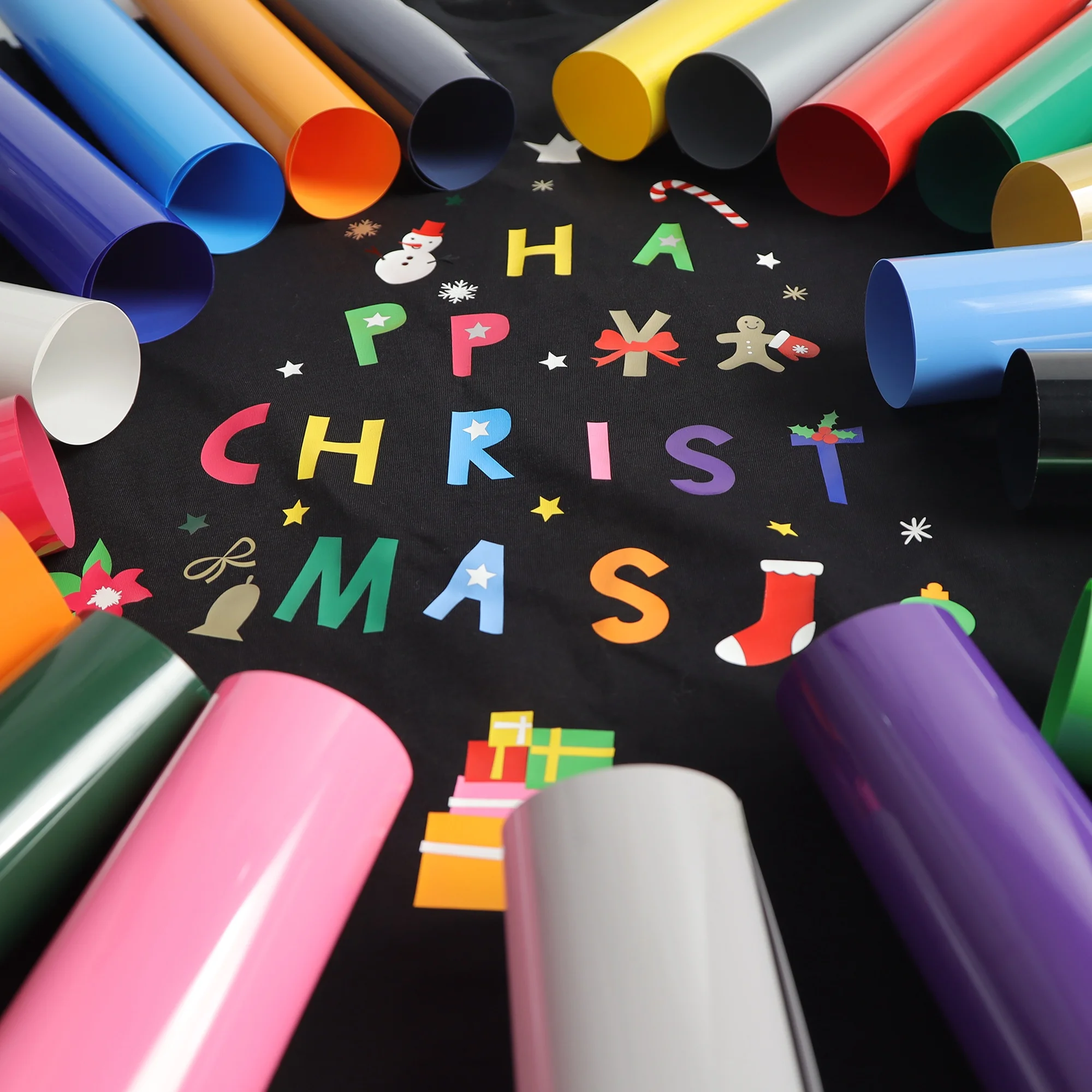 Guangyintong Hot Sale Wholesale Easyweed Cheap Price Pvc Non Sticky Htv Rolls Pu Vinyl Film Heat Applied Vinyl For Shirts