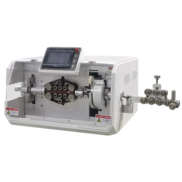 Automatic cutting wire wrapping machine cable harness wrap tape winding machine wire taping strapping tool for cable wire