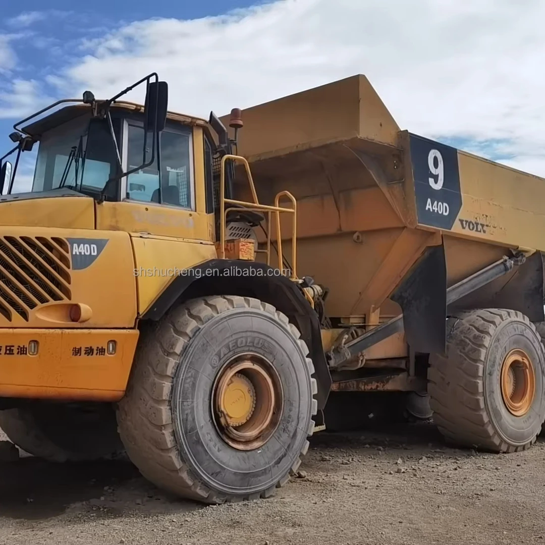 Подержанные самосвалы оригинальные японские подержанные Volvo A40D хорошее состояние на складе для продажи