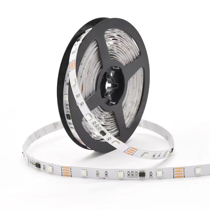 Multicolor Flexible Light ws2812b 5m 5050 smd 60led Addressable Programmable SK6812 Pixel RGB Led Strip