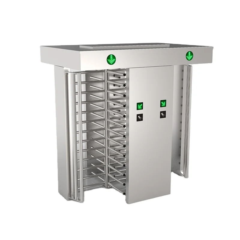 Security Height Entrance Electronic Fingerprint full height turnstile price For Sale